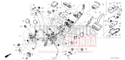 FAISCEAU DES FILS CB750ACT de 2026